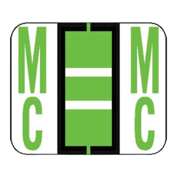 Tab Compatible Mc Label End Tab 120/Pk