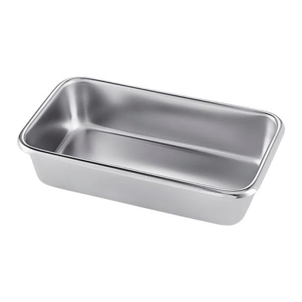 Tech-Med Instrument Tray 8-7/8x5x2" Stainless Steel Reusable 6/Ca