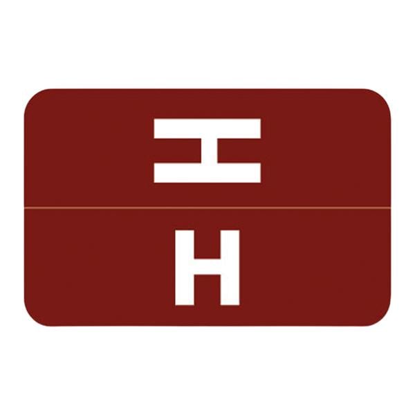 Smead ACC "H" End-Tab Label 100/Pk