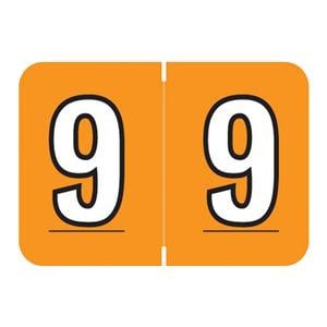 Colwell Jewel Tone "9" Labels 500/Rl