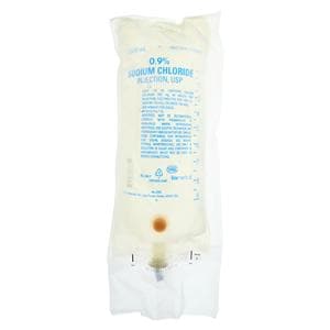 IV Solution Sodium Cholride 9% 1000mL Bag Container _ 12/Case