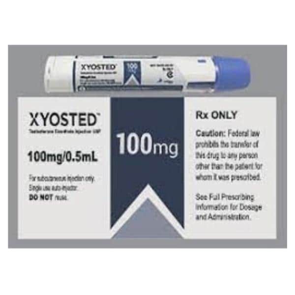 Xyosted Injection 100mg Auto-Injector 0.5mL 4/Package