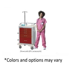 Classic Medical Cart 5" Caster (5) Drawer Key Lock