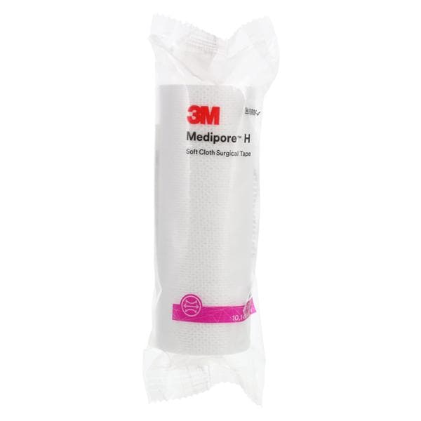 Surgical Tape Soft Cloth 4"x2yd White 1/Rl, 24 RL/CA