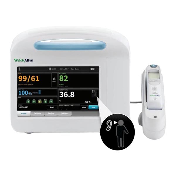 Braun Pro 6000 Fever Thermometer Reusable 68 to 108F Ea