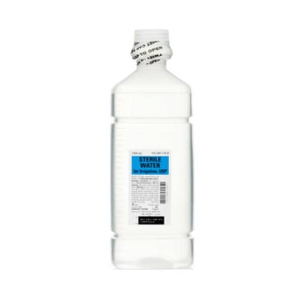 Irrigation Solution Sterile Water 1500mL Bottle 9/Case