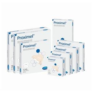 Proximel Basic Foam Dressing 8x8" 3 Layer Sterile Sq Non-Bordered NAdh Tn Abs LF