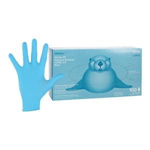 Otter Nitrile General Purpose Gloves Large Blue