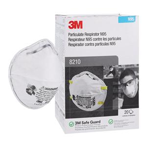 3M N95 Particulate Respirator Not ASTM Rated Std No Athrzd f/ Med 20/Bx
