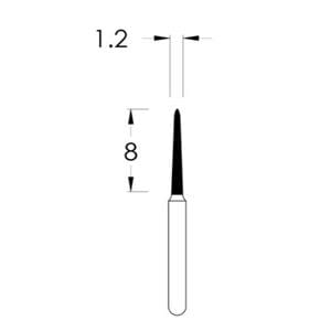 Spring Bur Friction Grip Medium 878K 25/Pk