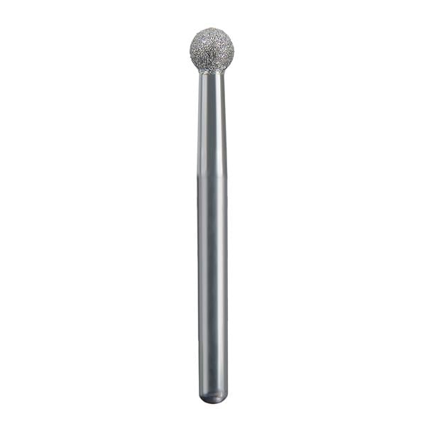 Spring Diamond Bur Friction Grip Fine Round 25/Pk