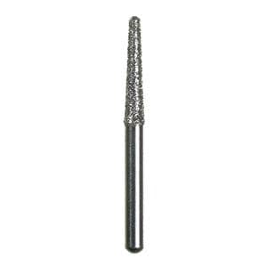 Spring Diamond Bur Single Use Friction Grip 772.8F Fine 25/Pk
