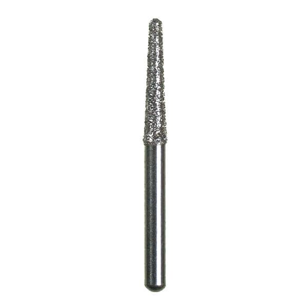 Spring Diamond Bur Single Use Friction Grip 772.8F Fine 25/Pk