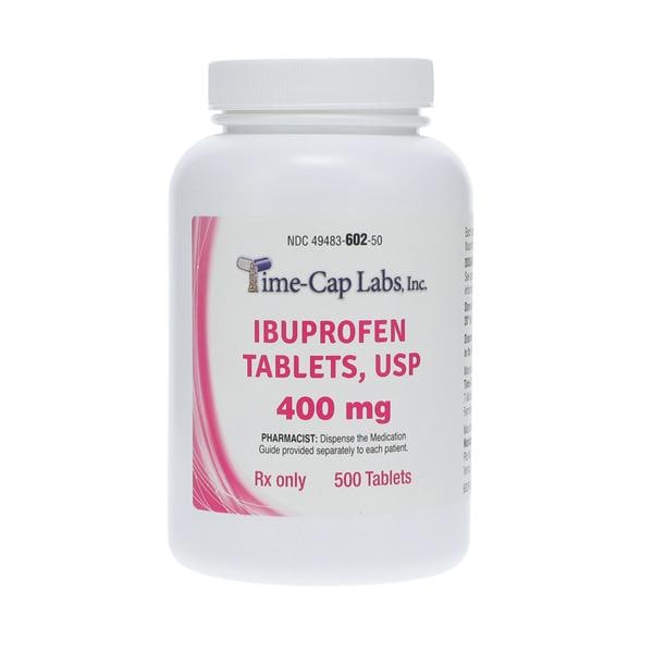 Ibuprofen Tablets 400mg Bottle 500/Bt