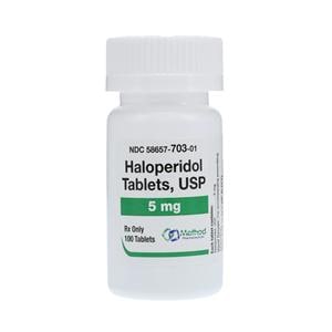 Haloperidol Tablets 5mg Bottle 100/Bottle Each