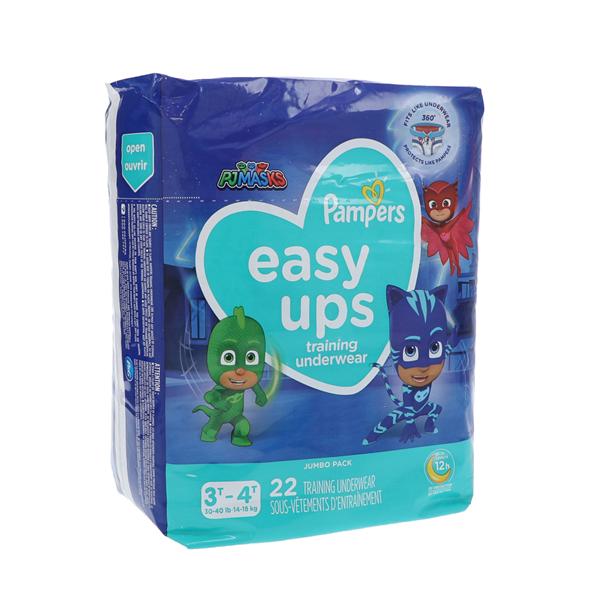 Pampers Easy Ups Training Underwear Moderate Boy 3T-4T 22/Pk, 4 PK/CA