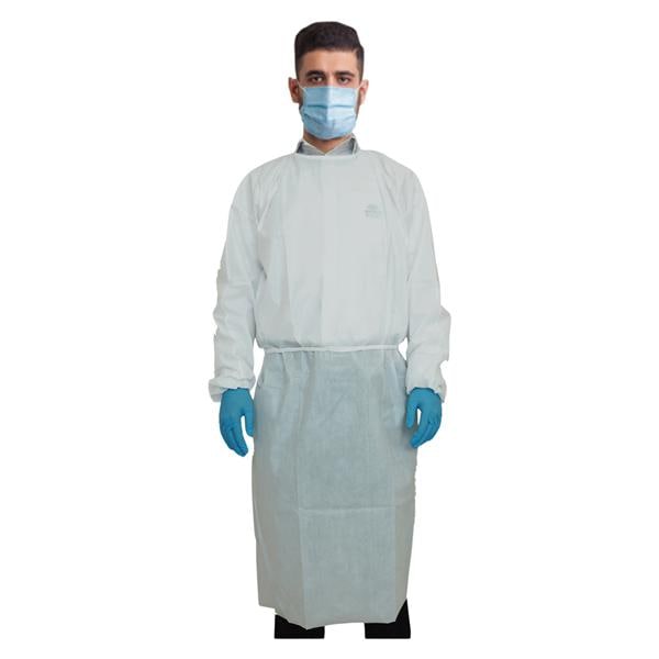 Intco INIG45WHT Isolation Gown Henry Schein Dental