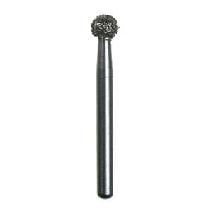 Spring Diamond Bur Friction Grip Super Coarse Round 25/Pk