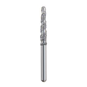 Spring Diamond Bur Friction Grip Super Coarse Round End Taper 856T-018SC 25/Pk