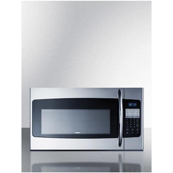 Summit OTRSS301 30" Wide Over-the-Range Microwave Ea