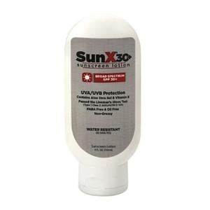 SunX Sunscreen Lotion 4oz Water Resistant 12/Ca