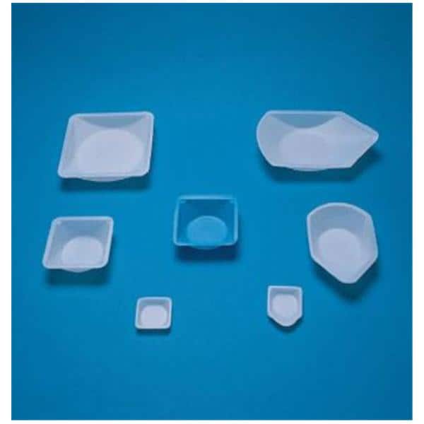 Weighing Dish f/ Wghng/Dspnsng/Storing Applications PS Blue 3.5x3.5x1" 500/Ca