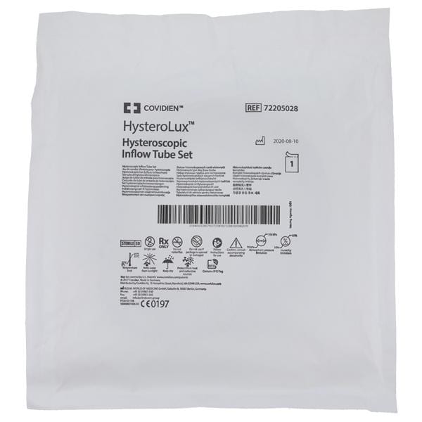 Hysterolux Inflow Tube Set For Hysteroscopic Fluid Mangement System 10/Bx