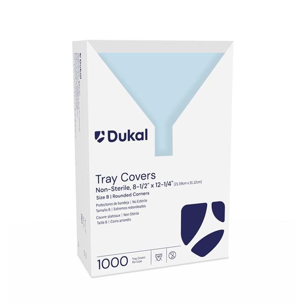 Tray Cover 8.5 in x 12.25 in Blue Paper Disposable 1000/Ca