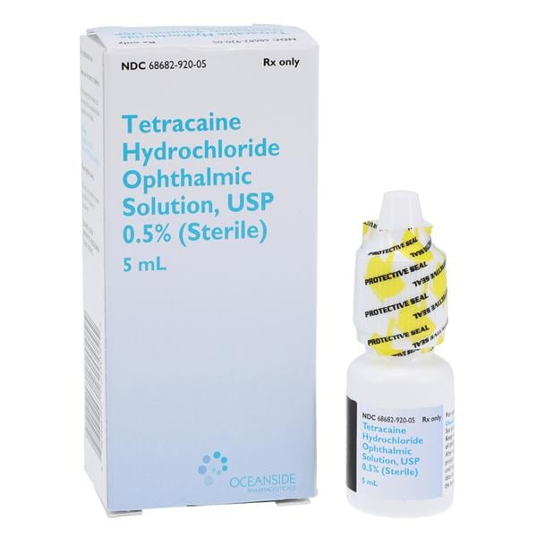 Tetracaine HCl Ophthalmic Solution 0.5% Bottle 5mL Each