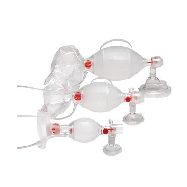 SPUR II Resuscitator Reservoir Bag Adult Medium Disposable 6/Ca
