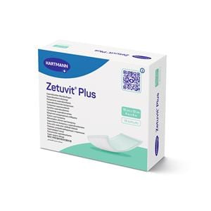 Zetuvit Plus Non-Woven Non-Border Dressing 4x4" Sterile Square Super Absorbent