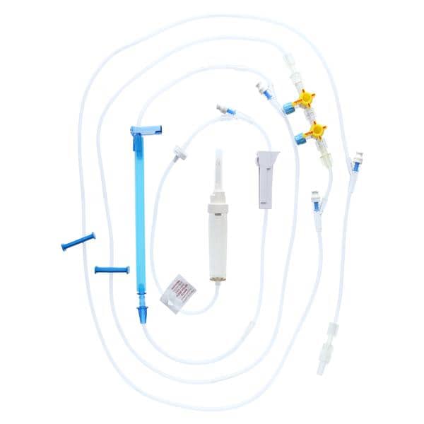 Pump Module Administration Set 4 Smartsite Y Sites 136" 10 Drops 28mL 10/Ca