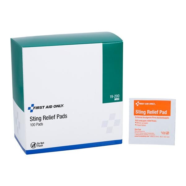 Wipe Sting Relief Ea