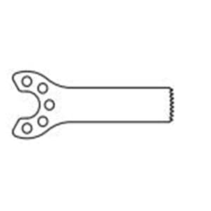 MicroPower Micro100 Saw Blade Oscillating 5.5x18.5x0.4mm Micro Ea