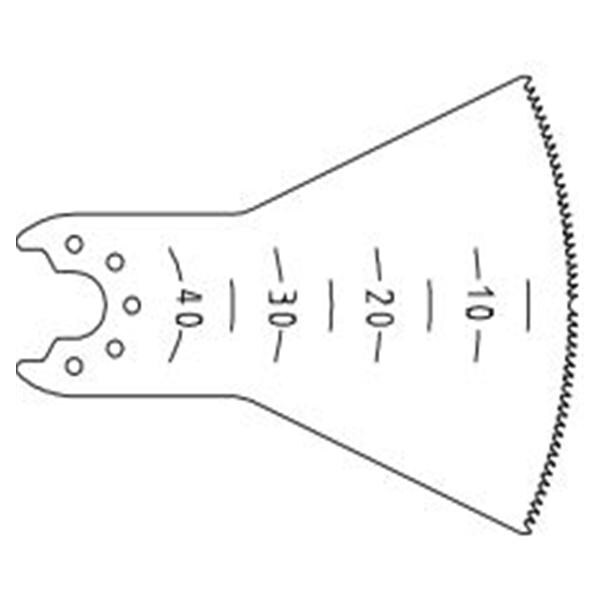 MicroChoice Stainless Steel Sterile Repeat Sternotomy Blade 50x24x0.4mm