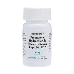 Propranolol HCL 80mg Each