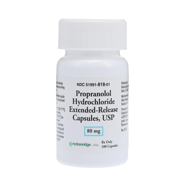 Propranolol HCL 80mg Each