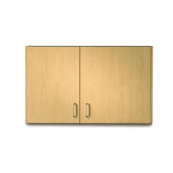 Wall Mount Cabinet 2 Door/1 Adjustable Shelf Laminate Maple Ea