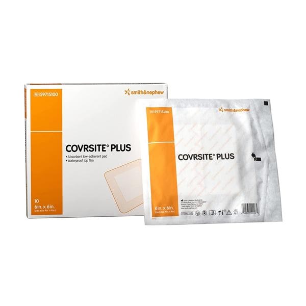 Covrsite Plus Composite Wound Dressing 6x6" Gentle Adhesive