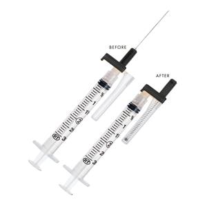 EasyPoint Hypodermic Needle/Syringe 22gx1-1/2" 3mL Sfty Dvc No Dead Spc 50/Bx