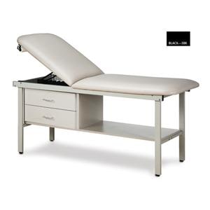 Straight Line Treatment Table Black 450 Lb Capacity