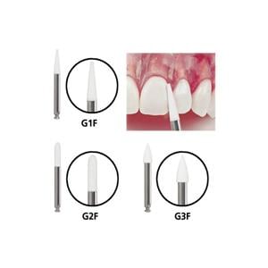 Galaxy Debonding Polishers Latch Shank 6.5 mm White 3/Pk