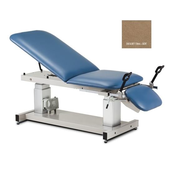 Ultrasound Table 76x27x21.5-37.5" Desert Tan 500lb Capacity Ea