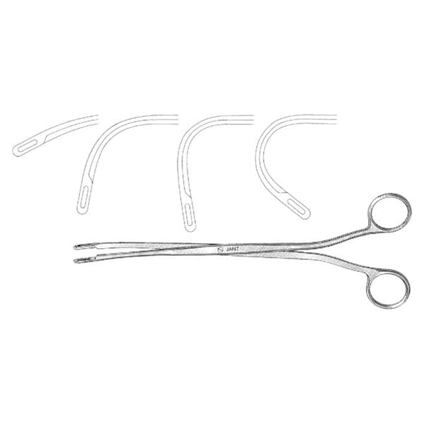 Randall Kidney Stone Forceps Curved 9.25" Ea