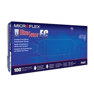 MICROFLEX UltraSense EC Nitrile Exam Gloves 3X-Large Blue Non-Sterile 100/Bx, 10 BX/CA