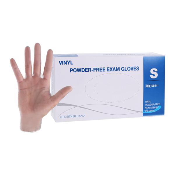 Vinyl Exam Gloves Small Clear Non-Sterile product image