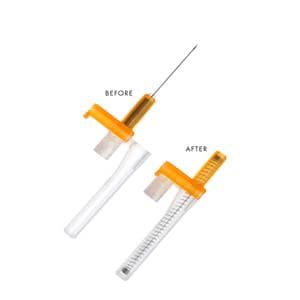 EasyPoint Hypodermic Needle 25gx1" Safety 50/Bx