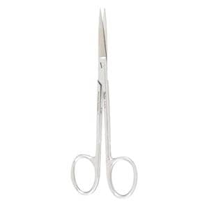 Meister-Hand Plastic Surgery Scissors Straight 4-3/4" Stainless Steel NS Rsbl Ea