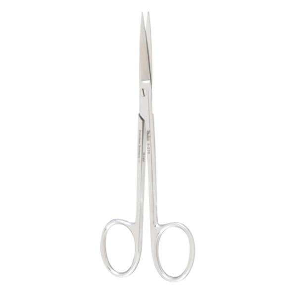 Meister-Hand Plastic Surgery Scissors Straight 4-3/4" Stainless Steel NS Rsbl Ea