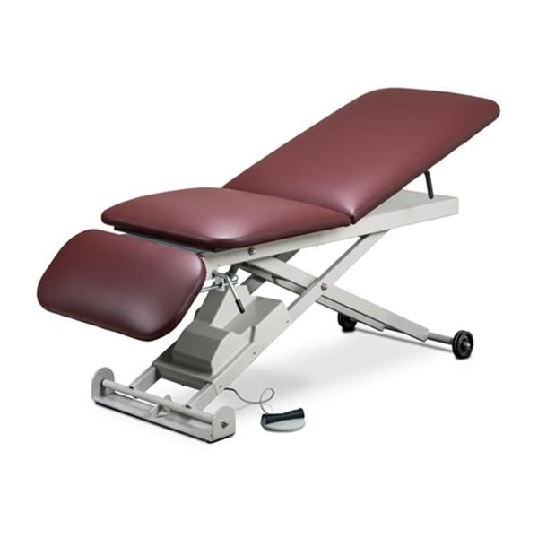 E-Series Treatment Table Burgundy 450lb Capacity